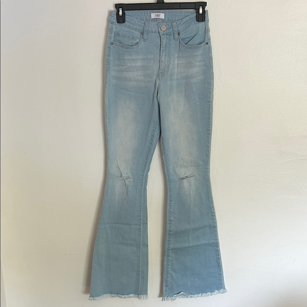 Light Blue Flared Women Jeans